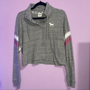 Pink: Crop Top Shirt